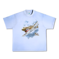 Grape Ice flying tigers Urban Heavy Tee - artisFamous