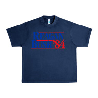 Navy reagan president Urban Heavy Tee - artisFamous