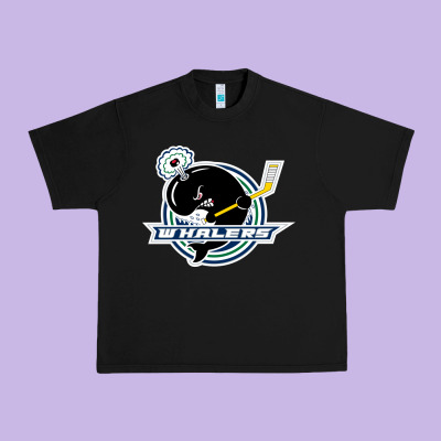 Plymouth Whalers Hockey Urban Heavy Tee Designed By Artisfamous
