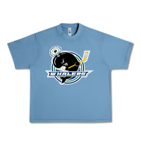 Pebble Blue plymouth whalers Hockey Urban Heavy Tee - artisFamous