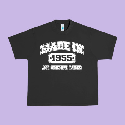 Made In 1955 Funny Vintage Urban Heavy Tee Designed By Artisfamous