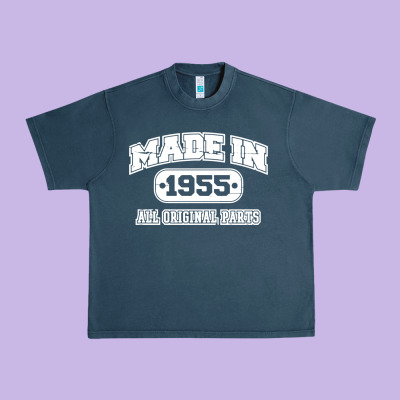 Made In 1955 Funny Vintage Urban Heavy Tee Designed By Artisfamous