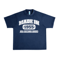 Navy made in 1955 funny vintage Urban Heavy Tee - artisFamous