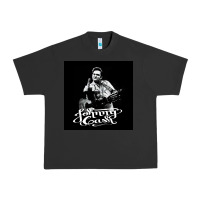 Pigment Black Johnny Cash Music Urban Heavy Tee - artisFamous