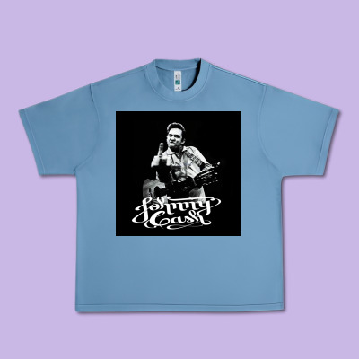 Johnny Cash Music Urban Heavy Tee Designed By Artisfamous