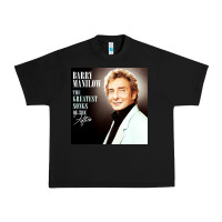 Black Best Barry Manilow Urban Heavy Tee - artisFamous