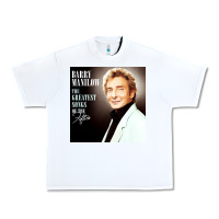 White Best Barry Manilow Urban Heavy Tee - artisFamous