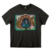 Asphalt thanksgiving turkey with background Heavy Core Tee - RanaPortraitStore
