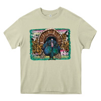 Mossy thanksgiving turkey with background Heavy Core Tee - RanaPortraitStore