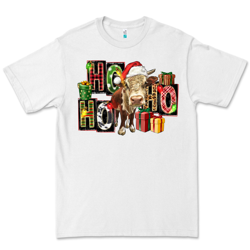 Ho Ho Ho Heifer Premium Tee by FaDigitalArtStudio | Teevron
