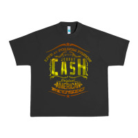 Pigment Black Johnny Cash Music Urban Heavy Tee - artisFamous