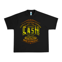 Black Johnny Cash Music Urban Heavy Tee - artisFamous
