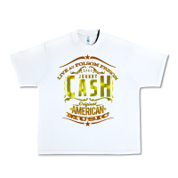 White Johnny Cash Music Urban Heavy Tee - artisFamous