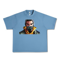 Pebble Blue codfish beatbox Urban Heavy Tee - artisFamous