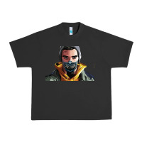 Pigment Black codfish beatbox Urban Heavy Tee - artisFamous