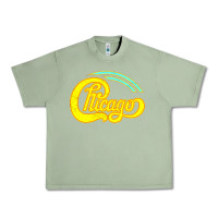 Oil Green Best Chicago Urban Heavy Tee - artisFamous