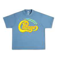 Pebble Blue Best Chicago Urban Heavy Tee - artisFamous