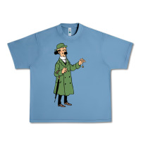 Pebble Blue professor calculus Urban Heavy Tee - artisFamous