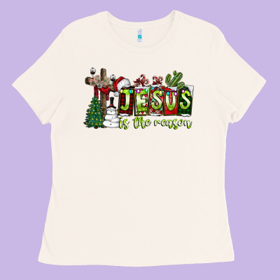 Jesus İs The Reason Ladies Tee Designed By Cowhidedigitalart