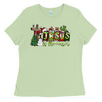Matcha jesus İs the reason Ladies Tee - CowhideDigitalArt