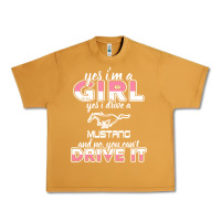 Peanut Butter mustang i m a girl who drives a mustang Urban Heavy Tee - artisFamous