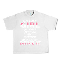 Lunar Rock mustang i m a girl who drives a mustang Urban Heavy Tee - artisFamous