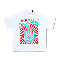 White Premium Collection Design Urban Heavy Tee - artisFamous