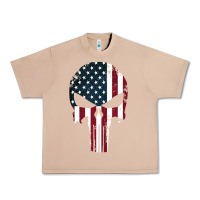 Burro the punisher american flag Urban Heavy Tee - artisFamous