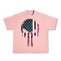 Salmon the punisher american flag Urban Heavy Tee - artisFamous