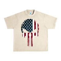 Sandshell the punisher american flag Urban Heavy Tee - artisFamous