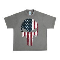 Tornado the punisher american flag Urban Heavy Tee - artisFamous
