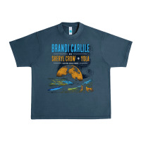 Midnight Navy Brandi Carlile Poster Urban Heavy Tee - artisFamous