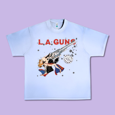 La Guns Urban Heavy Tee Designed By Artisfamous