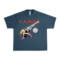 Midnight Navy la guns Urban Heavy Tee - artisFamous
