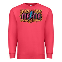 Cardinal Leopard Mama Lightning Premium Sweatshirt - RanaPortraitStore