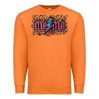 Carrot Leopard Mama Lightning Premium Sweatshirt - RanaPortraitStore