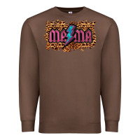 Chestnut Leopard Mama Lightning Premium Sweatshirt - RanaPortraitStore