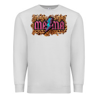 Dove Grey Leopard Mama Lightning Premium Sweatshirt - RanaPortraitStore