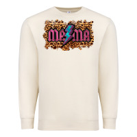 Sandshell Leopard Mama Lightning Premium Sweatshirt - RanaPortraitStore