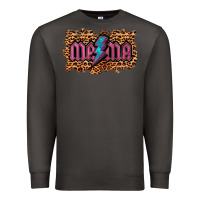 Smoke Leopard Mama Lightning Premium Sweatshirt - RanaPortraitStore