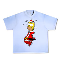 Grape Ice Homer Claus Christmas Urban Heavy Tee - artisFamous
