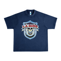 Navy la guns new Urban Heavy Tee - artisFamous