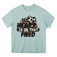 Arona my heart is on that field soccer Heavy Core Tee - FaDigitalArtStudio