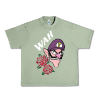 Oil Green waluigi voice ( wah ) Urban Heavy Tee - artisFamous