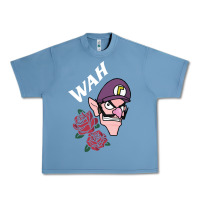 Pebble Blue waluigi voice ( wah ) Urban Heavy Tee - artisFamous