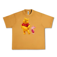 Peanut Butter Winnie the Pooh Piglet Urban Heavy Tee - artisFamous
