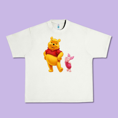 Winnie The Pooh Piglet Urban Heavy Tee Designed By Artisfamous
