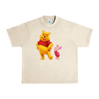 Sandshell Winnie the Pooh Piglet Urban Heavy Tee - artisFamous