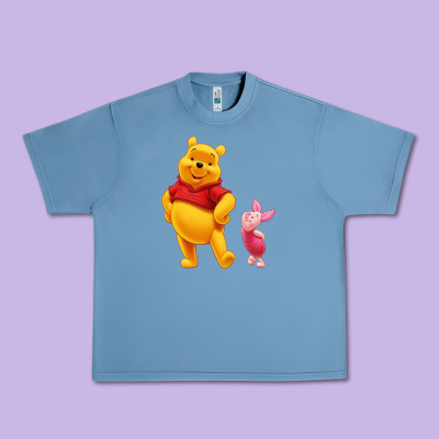 Winnie The Pooh Piglet Urban Heavy Tee Designed By Artisfamous