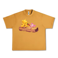 Peanut Butter Winnie the Pooh Piglet Urban Heavy Tee - artisFamous